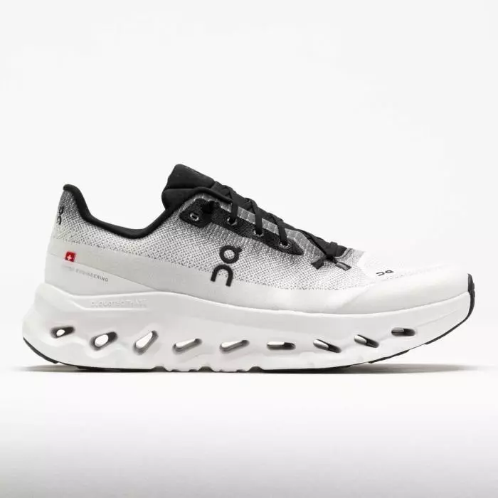 Sepatu Running Sneakers On Cloudtilt Black Ivory - Unisex - Arin Sport